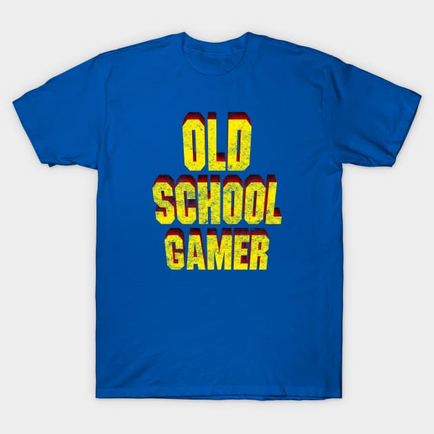 Old School Gamer T-Shirt by DrRoger